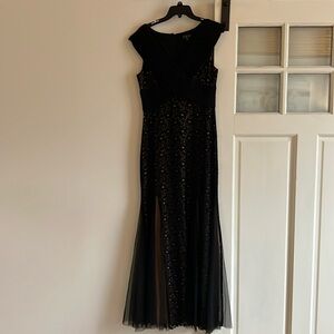 Formal dress in black